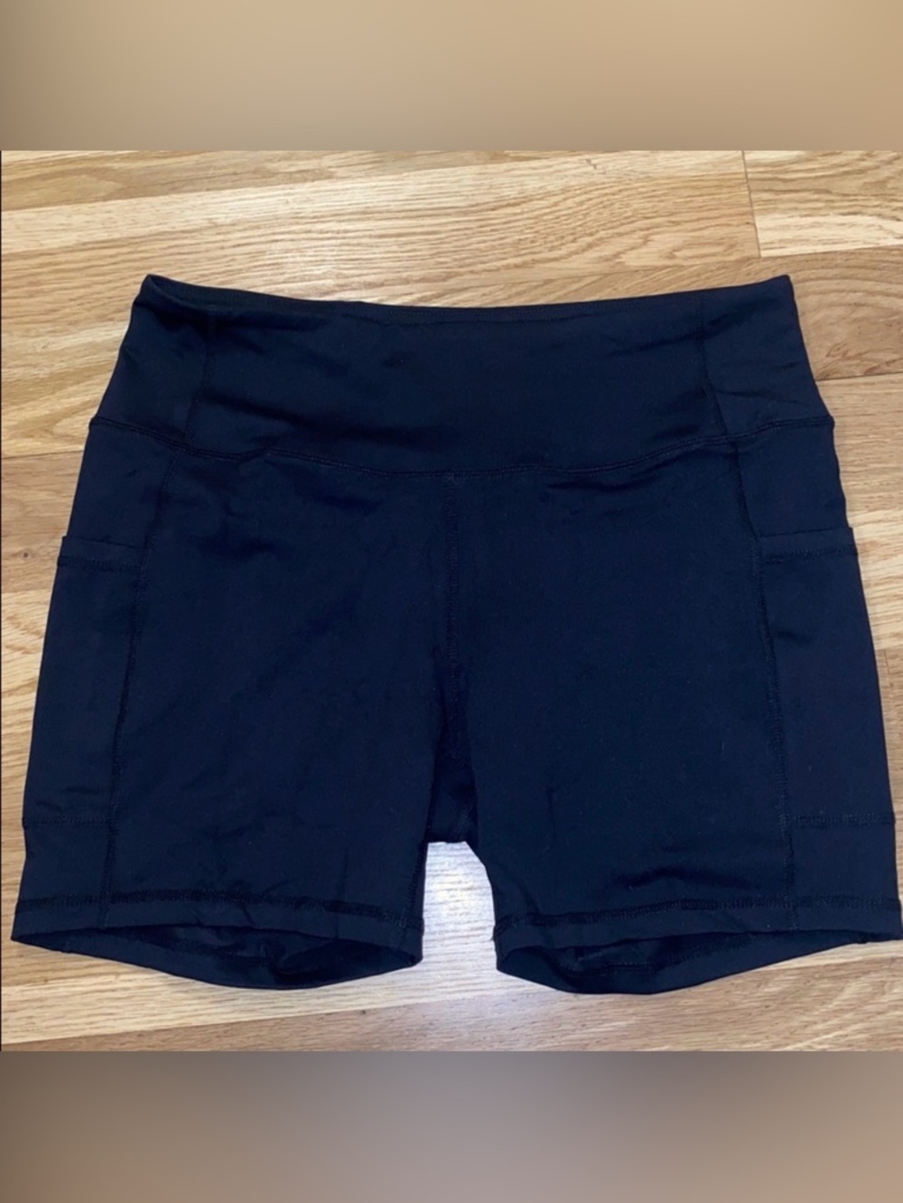 BALEAF Athletic Bike Shorts with side Pockets XL Black NWT